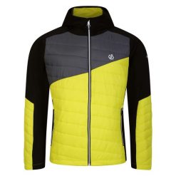 Kurtka Hybrydowa Męska Touring Contrast Panel. Żółte kurtki męskie Dare 2B, l, bez wzorów, z puchu, sportowe, bez kaptura. Za 128.99 zł.