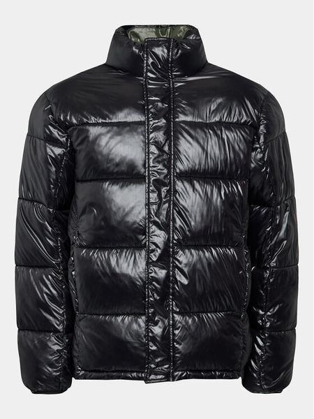 Lindbergh Kurtka zimowa 30-301110 Czarny Relaxed Fit. Czarne kurtki męskie Lindbergh, na zimę, m, bez wzorów, z syntetyku, bez kaptura. Za 339.99 zł.