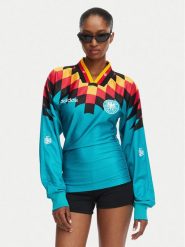 Adidas Bluzka Germany Reconstructed Bringback KD0970 Zielony Slim Fit. Zielone bluzki damskie Adidas, m, bez wzorów, z syntetyku, bez kołnierzyka, bez ramiączek. Za 399.99 zł.