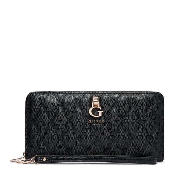 Portfel Guess. Czarne portfele damskie Guess. Za 294.99 zł.