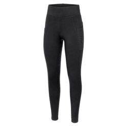 Legginsy jeździeckie damskie EQUESTRIAN QUEEN Harmony zimowe, ocieplane. Czarne legginsy damskie EQUESTRIAN QUEEN, bez wzorów, z materiału. Za 299.99 zł.