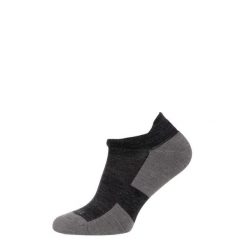 Skarpety Trekkingowe Na Giean Light Weight No Show Running Black. Czarne skarpetki damskie NA GIEAN, bez wzorów, z wełny. Za 48.99 zł.