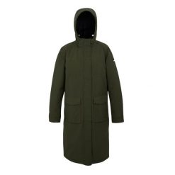 Wodoodporna Kurtka Damska Yarli Longline. Czarne kurtki sportowe damskie Regatta, l, bez wzorów, bez ramiączek, bez kaptura, trekkingowe. Za 460.99 zł.