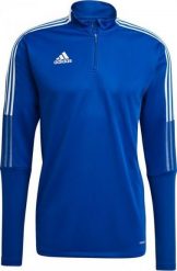 Adidas Niebieski L. Niebieskie bluzy męskie Adidas, l, bez wzorów. Za 174.33 zł.