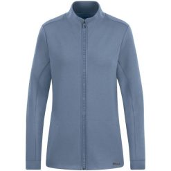 Damska bluza dresowa Jako Pro Casual. Niebieskie bluzy damskie Jako, bez wzorów, z dresówki, casualowe, bez ramiączek, z kapturem. Za 448.50 zł.