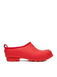 Hunter Kalosze CEO-SJY-ST Czerwony. Czerwone kalosze damskie Hunter, bez wzorów, z kauczuku, bez zapięcia. Za 199.99 zł.