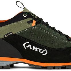 Buty trekkingowe męskie Aku Link Gtx. Zielone trekkingi męskie Aku, z gore-texu, bez zapięcia. Za 862.50 zł.
