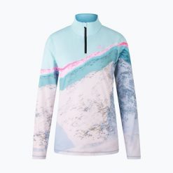 Longsleeve termoaktywny damski BOGNER FIRE+ICE Ilvy 3. Białe bielizna sportowa damska bez wzorów. Za 659.99 zł.