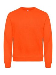 Clique Basic Roundneck bluza unisex z wykończeniem przeciwmechowym – visibility. Brązowe bluzy damskie CLIQUE, m, bez wzorów, z bawełny, bez ramiączek, bez kaptura. Za 155.70 zł.