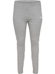 Damskie wysokie legginsy Hummel Legacy Plus. Szare legginsy damskie Hummel, bez wzorów, z bawełny. Za 191.00 zł.