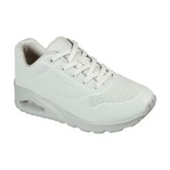 Buty SKECHERS UNO STAND ON AIR Beżowy. Brązowe obuwie trekkingowe damskie Skechers, z materiału, bez zapięcia. Za 323.99 zł.