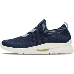 Sneakersy Hummel Tatum Seamless. Niebieskie obuwie sportowe damskie Hummel, bez wzorów, bez zapięcia. Za 247.00 zł.