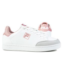 Buty damskie sportowe do chodzenia Fila COURTBAY WMN. Białe obuwie sportowe damskie Fila, bez wzorów, bez zapięcia, trekkingowe. Za 199.00 zł.