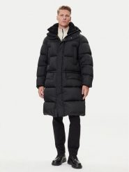 BOSS Płaszcz zimowy Omont 50543617 Czarny Oversize. Czarne płaszcze męskie Boss, na zimę, m, bez wzorów, z syntetyku, bez kołnierzyka, bez kaptura. Za 2,059.00 zł.