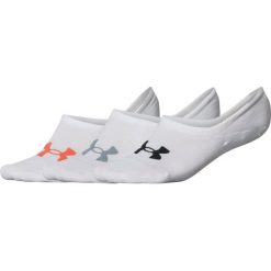 Under Armour Essential 3-pack Skarpetki Biały. Białe skarpetki damskie Under Armour, bez wzorów, z elastanu. Za 59.95 zł.
