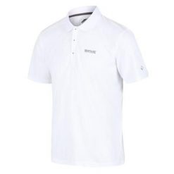 Męska koszulka polo Maverik V Quick Drying. Białe koszulki sportowe męskie Regatta, l, bez wzorów, z poliesteru, bez ramiączek. Za 136.00 zł.