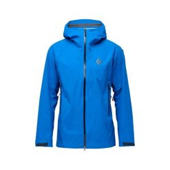 Kurtka wodoodporna Black Diamond Highline Stretch. Niebieskie kurtki męskie Black Diamond, m, bez wzorów, bez kaptura. Za 1,532.50 zł.