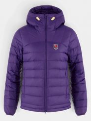 Kurtka Damska Fjallraven Expedition Pack W. Fioletowe kurtki sportowe damskie Fjällräven, m, bez wzorów, z materiału, bez ramiączek, bez kaptura, trekkingowe. Za 2,070.75 zł.