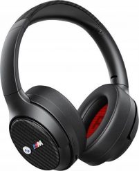 Słuchawki BMW BMW Bluetooth ANC Headphones BMBHKL601MTCAK Black/Black Encmetal Logos. Czarne słuchawki bezprzewodowe BMW. Za 268.63 zł.