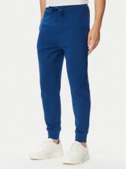 HUGO Spodnie dresowe Dayote232 50489617 Granatowy Regular Fit. Niebieskie spodnie sportowe męskie Hugo, m, bez wzorów, z bawełny. Za 449.99 zł.