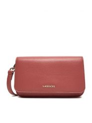 Lasocki Torebka CEO-LSK-L-006-09 Różowy. Czerwone listonoszki damskie Lasocki, bez wzorów, z materiału, bez dodatków. Za 129.99 zł.