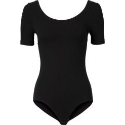 Body z krótkim rękawem, z bawełny. Białe body bonprix, bez wzorów, z bawełny. Za 67.99 zł.