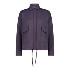 Damski sweter z dzianiny CMP. Fioletowe swetry nierozpinane damskie CMP, bez wzorów, z dzianiny, sportowe, bez kołnierzyka, bez ramiączek. Za 371.50 zł.