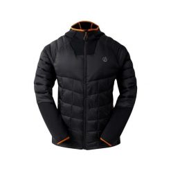 Kurtka puchowa Dare 2B Torrek Flex. Czarne kurtki męskie Dare 2B, bez wzorów, z puchu, sportowe, bez kaptura. W wyprzedaży za 339.99 zł.