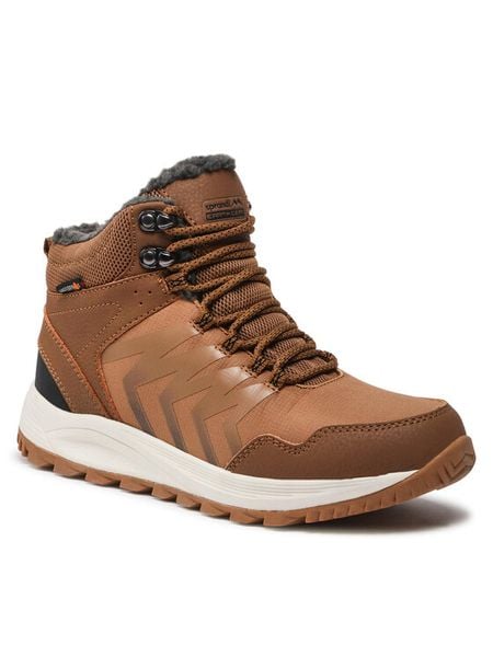 Sprandi Trapery BP-20VH1085 Brązowy. Brązowe trapery damskie Sprandi, z materiału, bez zapięcia. Za 229.99 zł.