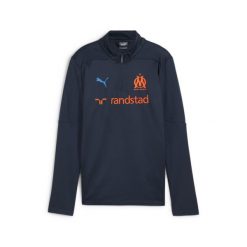 Młodzieżowa bluza treningowa Olympique Marsylia z zamkiem 1/4 PUMA. Brązowa bluzy damskie Puma, m, bez wzorów, młodzieżowe, bez ramiączek, bez kaptura. W wyprzedaży za 233.00 zł.