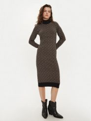 Vero Moda Sukienka dzianinowa Aria 10314462 Czarny Slim Fit. Czarne sukienki damskie Vero Moda, xs, bez wzorów, z dzianiny, bez kołnierzyka, bez ramiączek. Za 139.99 zł.