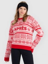 4F Sweter z wełną damski - czerwony XS. Czerwone swetry nierozpinane damskie 4F, xs, bez wzorów, z wełny, klasyczne, bez kołnierzyka, bez ramiączek. Za 299.99 zł.