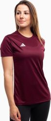 Adidas Koszulka damska adidas Tabela 23 Jersey bordowa IB4930 S. Czerwone bluzki damskie Adidas, s, bez wzorów, z jersey, bez kołnierzyka, bez ramiączek. Za 73.76 zł.