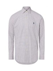 Polo Ralph Lauren Męska koszula biznesowa Mężczyźni Modern Fit Bawełna brązowy w kratkę, L. Brązowe koszule męskie Polo Ralph Lauren, l, bez wzorów, z bawełny, biznesowe, bez kołnierzyka, bez ramiączek. Za 689.95 zł.