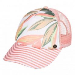Czapka z daszkiem damska ROXY Beautiful Morning. Czerwone czapki damskie Roxy, bez wzorów. Za 62.99 zł.