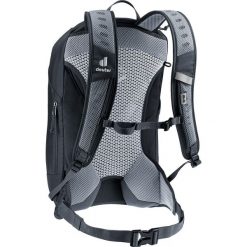 Plecak z siatką dystansową Deuter AC Lite 17 - black. Czarne plecaki męskie Deuter, bez wzorów, z materiału, klasyczne. Za 372.89 zł.