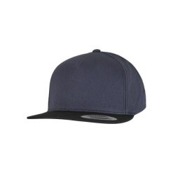 Czapka 5-panelowa Flexfit Classic. Brązowe czapki damskie FLEXFIT, bez wzorów, z materiału, eleganckie. Za 121.00 zł.