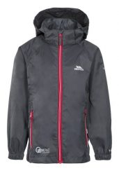 Trespass Qikpac X – unisex pakowalna kurtka Flint. Szare kurtki sportowe damskie Trespass, s, bez wzorów, z materiału, bez ramiączek, bez kaptura, trekkingowe. Za 121.70 zł.