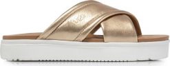 UGG Klapki UGG Zayne 1143410-GLDM. Klapki damskie UGG, bez wzorów, bez obcasa, bez zapięcia. Za 379.00 zł.