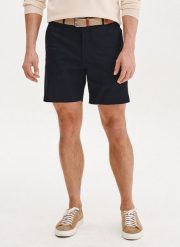 PAKO LORENTE - Granatowe szorty męskie z bawełną. Szorty męskie Pako Lorente, bez wzorów, z bawełny. Za 139.99 zł.