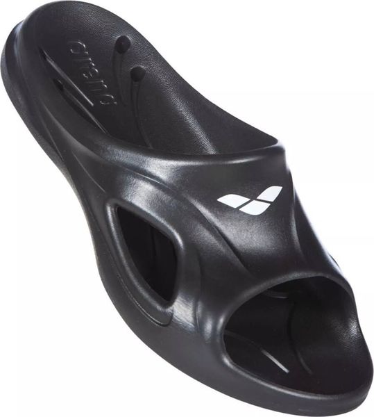 Arena Klapki HYDROSOFT II HOOK czarne r. 44. Czarne klapki męskie ARENA, bez wzorów, bez zapięcia. Za 78.39 zł.