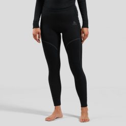 Spodnie termoaktywne damskie Odlo Active X-Warm Eco. Czarne bielizna sportowa damska ODLO, xl, bez wzorów. Za 299.99 zł.