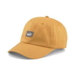 Czapka z daszkiem Puma Ess Cap III. Brązowe czapki damskie Puma, bez wzorów, z bawełny, sportowe. Za 39.09 zł.