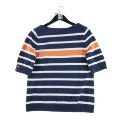 Second life - Damski sweter w kolorze granatowym - Jak nowy. Niebieskie swetry nierozpinane damskie Ralph Lauren, bez wzorów, bez kołnierzyka, bez ramiączek. Za 149.06 zł.