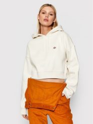 Dickies Bluza Oakport DK0A4XJT Écru Regular Fit. Bluzy damskie Dickies, m, bez wzorów, z syntetyku, bez ramiączek, bez kaptura. Za 179.99 zł.