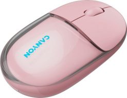 CANYON mouse OnClick 24 BT/ Wireless Transparent/Pink. Lokówki Bradas. Za 59.53 zł.