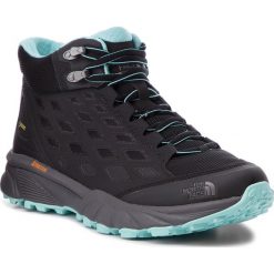 Trekkingi THE NORTH FACE - Endurus Hike Mid Gtx GORE-TEX T92YABU3B Tnf Black/Aqua Splash. Czarne obuwie trekkingowe damskie The North Face, z gore-texu, bez zapięcia. W wyprzedaży za 449.00 zł.