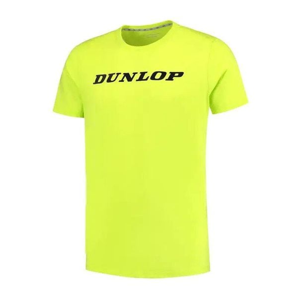 Koszulka sportowa męska Dunlop Essentials Tee. Żółte koszulki sportowe męskie Dunlop, m, bez wzorów, bez ramiączek, tenisowe. Za 79.99 zł.