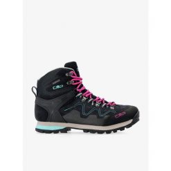 Buty turystyczne damskie CMP Athunis Mid WP. Czarne obuwie trekkingowe damskie CMP, bez zapięcia. W wyprzedaży za 479.99 zł.