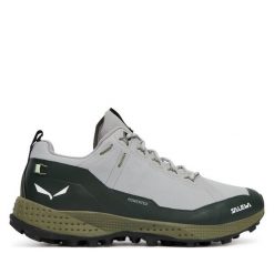 Trekkingi Salewa. Szare obuwie trekkingowe damskie Salewa, bez zapięcia. Za 699.99 zł.